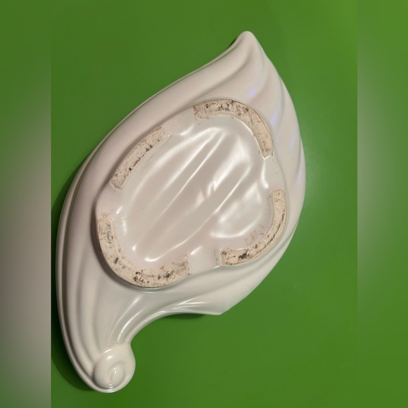 Vintage deco ceramic vase planter coffee table trinket dish modern art pottery - Picture 3 of 7